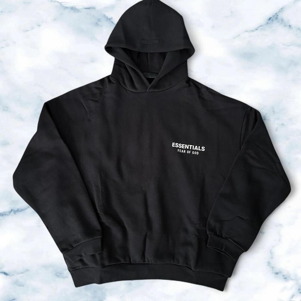 Essentials hoodie black size Extra Small